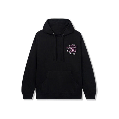 Black Spiderweb Hooded Sweatshirt